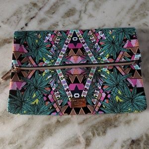 Jungle print envelope clutch by Mara Hoffman